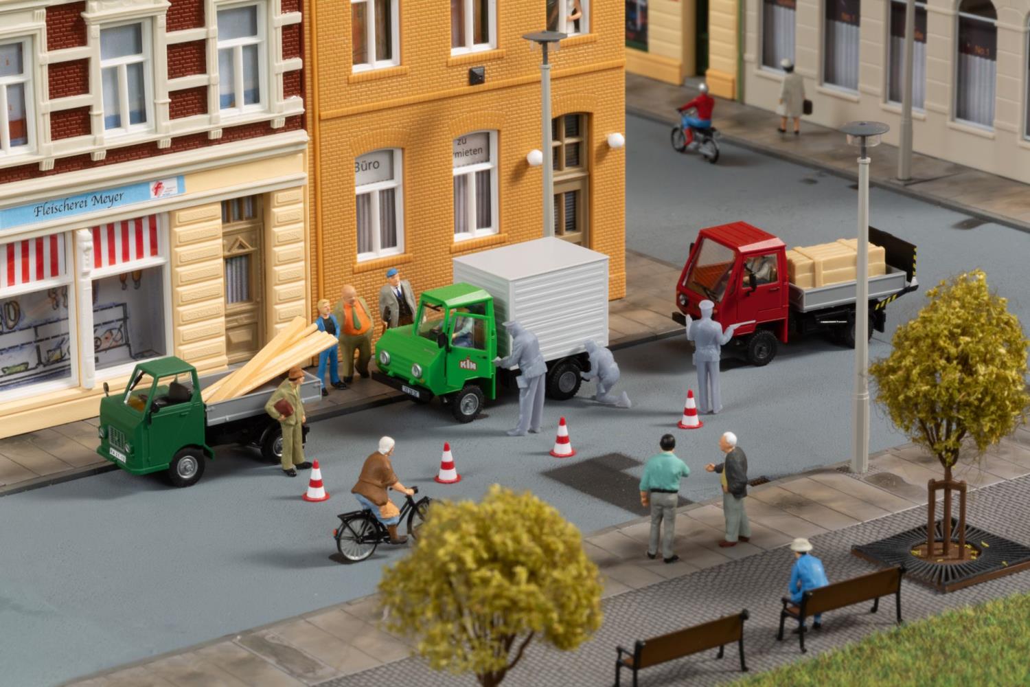 Auhagen 41679 Figuren Verkehrskontrolle 1:87 Spur H0 Neu OVP
