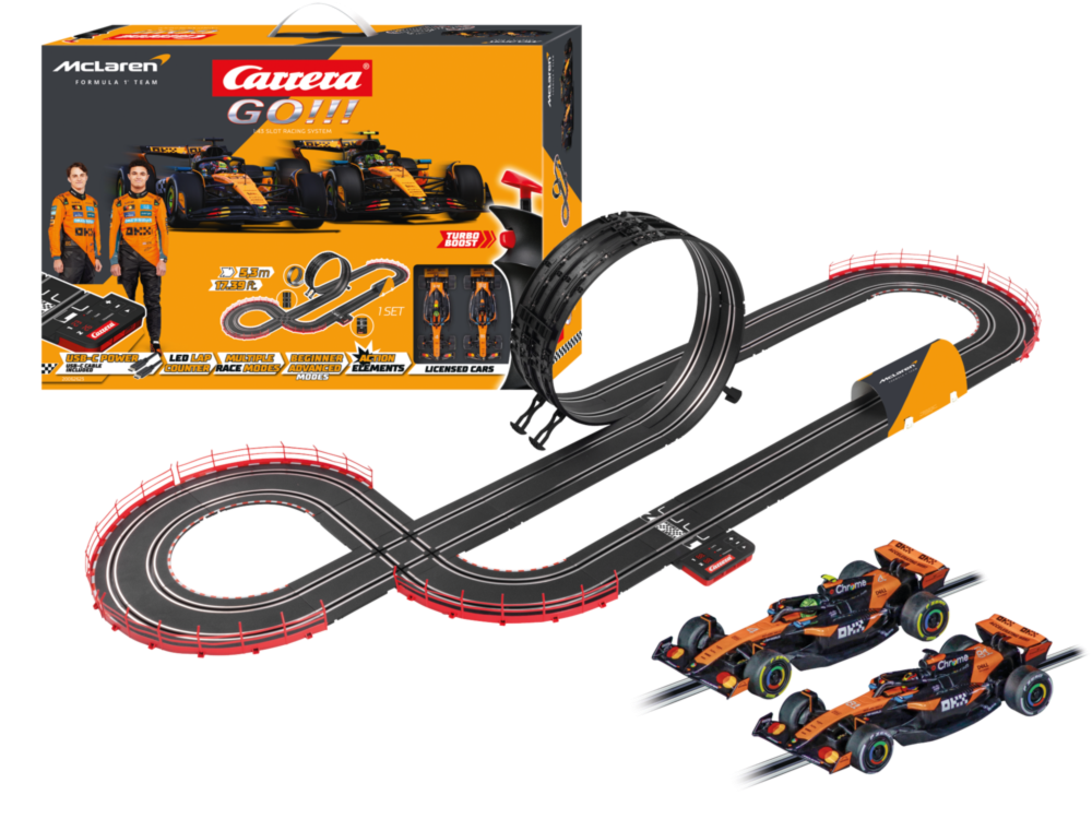 Carrera 20062623 McLaren Racing GO!!! Autorennbahn Set NEU OVP