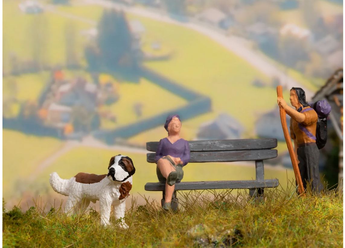Noch 12852 Hunde 1:87 Spur H0 Neu OVP Figuren Tiere Sound-Szene