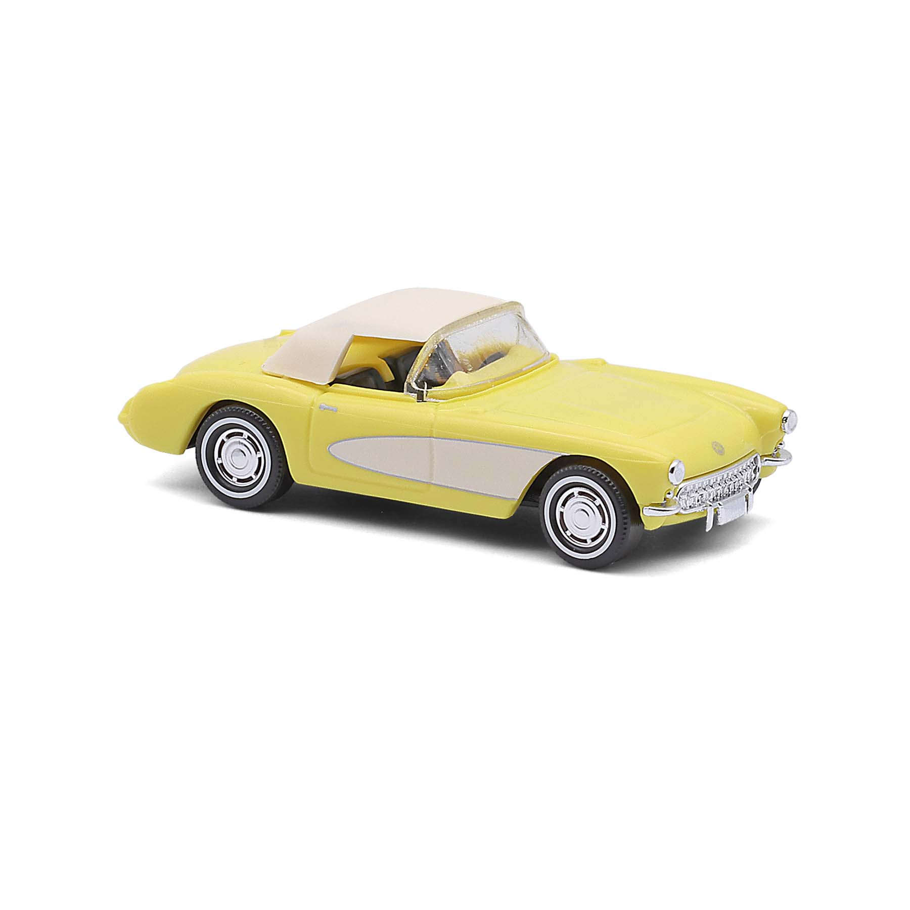 Busch 45424 Chevrolet Corvette gelb H0