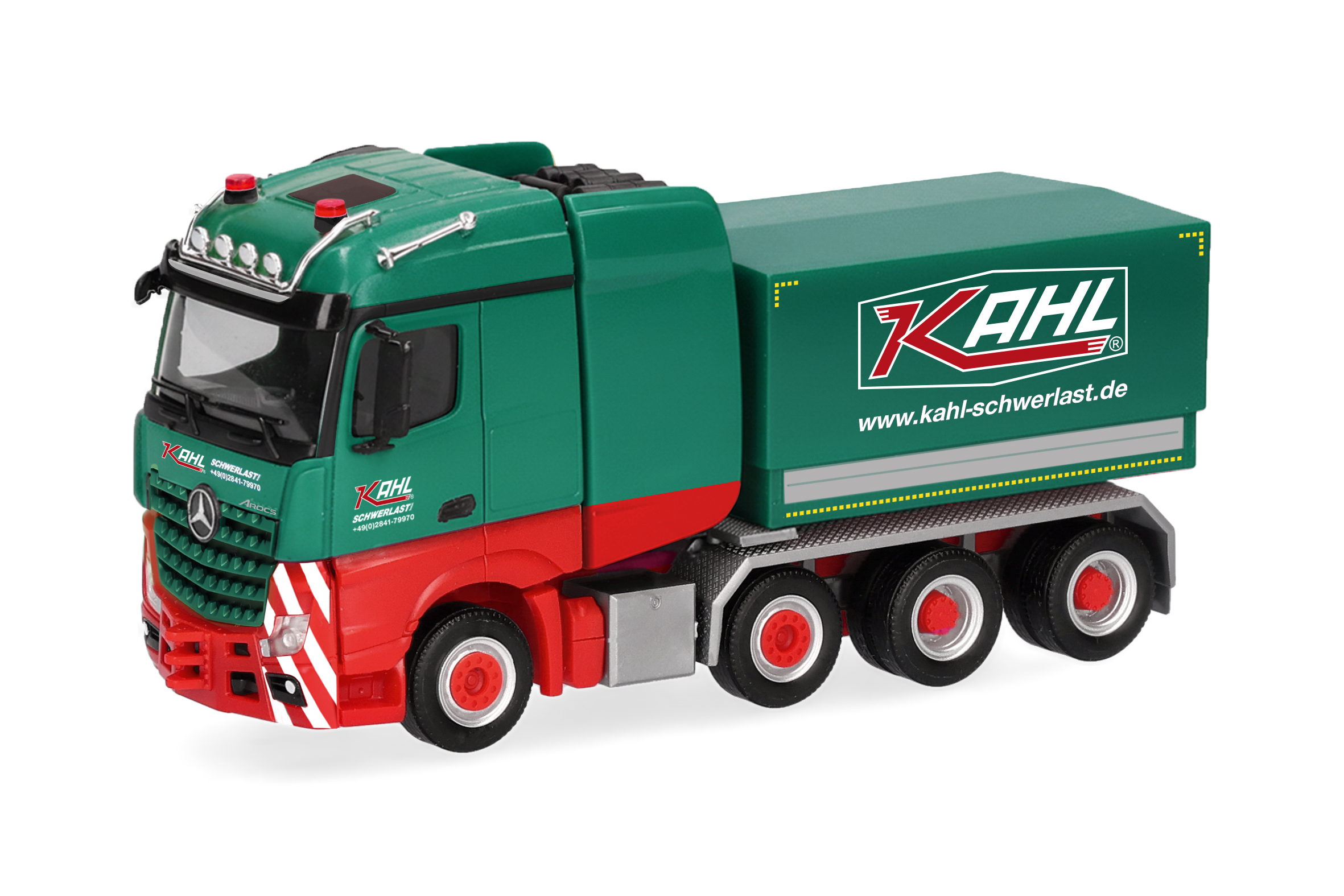 Herpa 322263 MB Arocs SchwerlastZM 4a Kahl