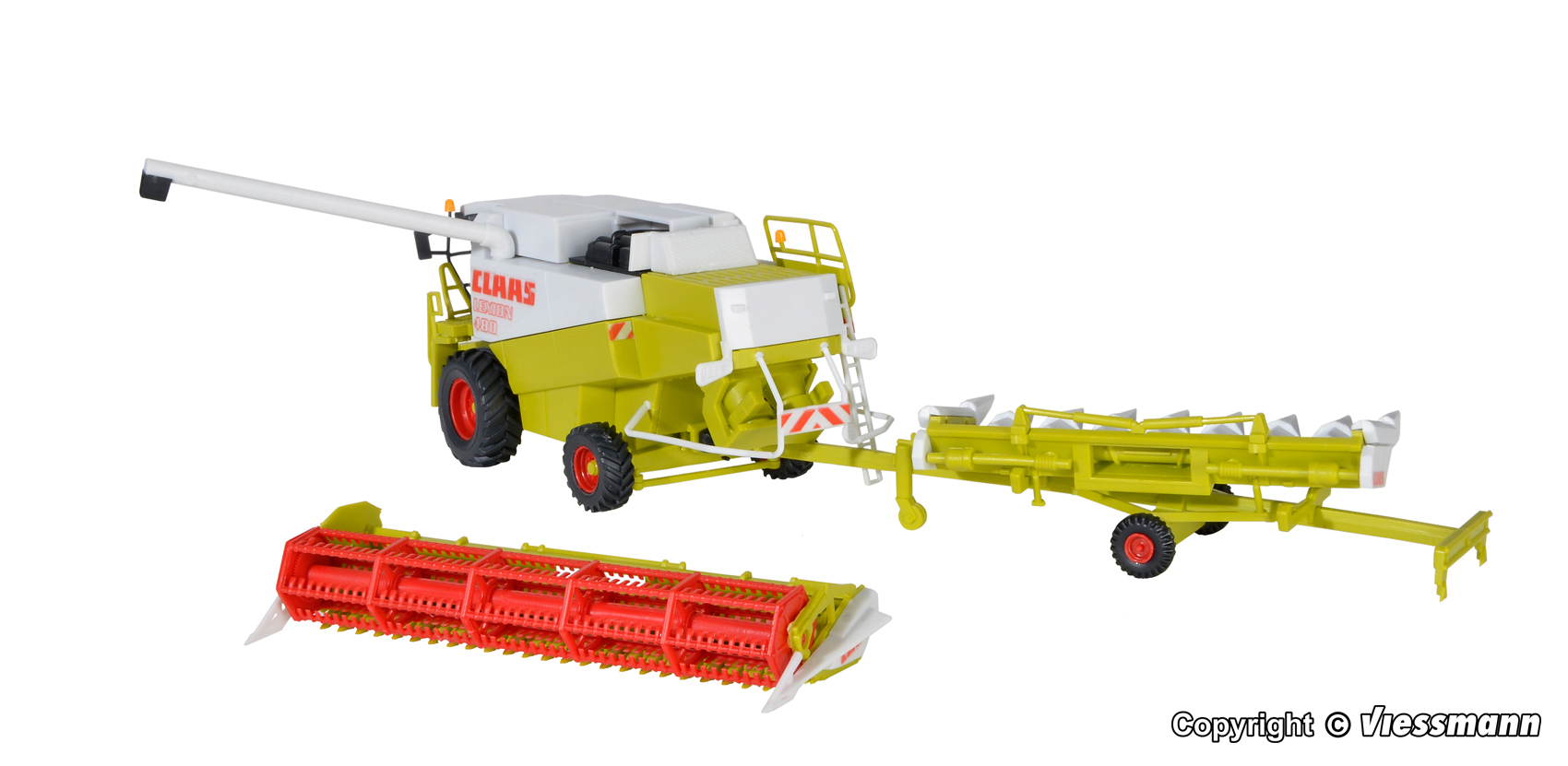 Kibri 12263 CLAAS Mähdrescher m. Schneid- und Maisgebiss 1:87