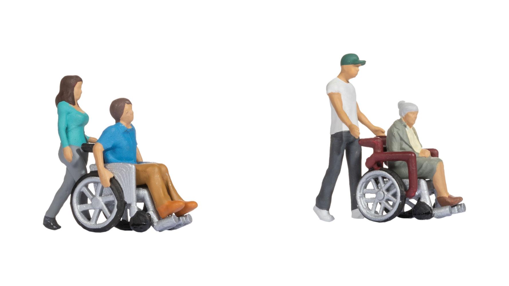 Noch 45552 Rollstuhlfahrer 1:120 Spur TT Neu OVP Figuren
