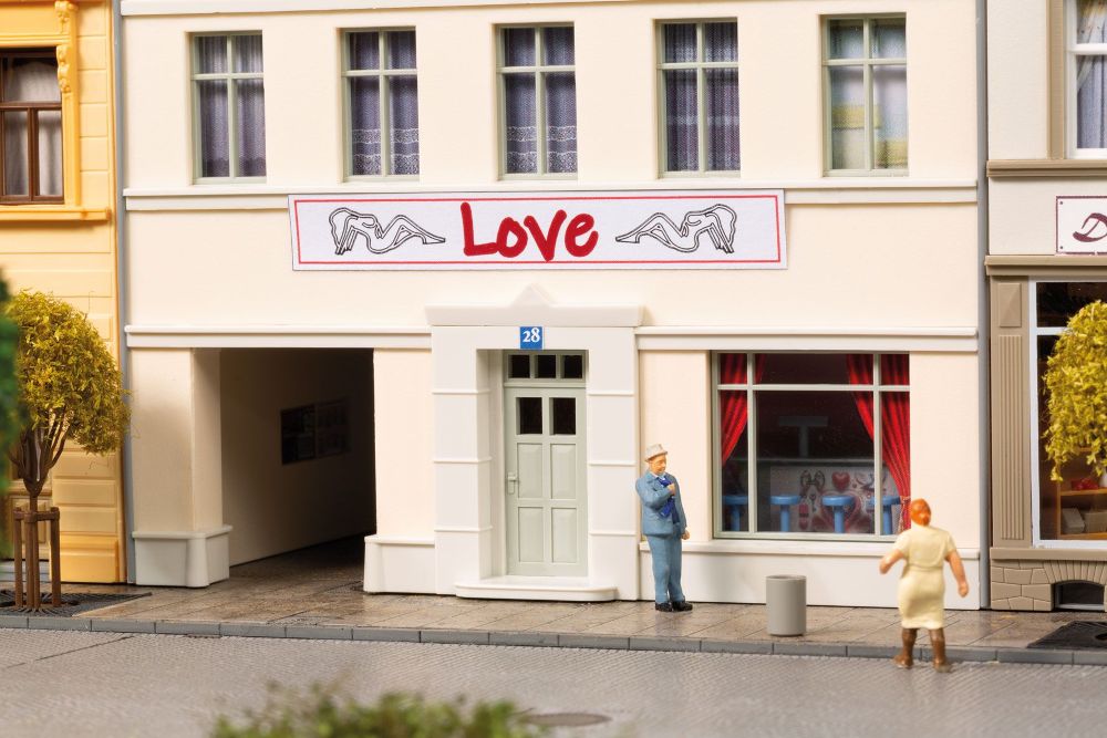 Auhagen 11482 Stadthaus Schmidtstraße 28 1:87 Spur H0 Bausatz NEU