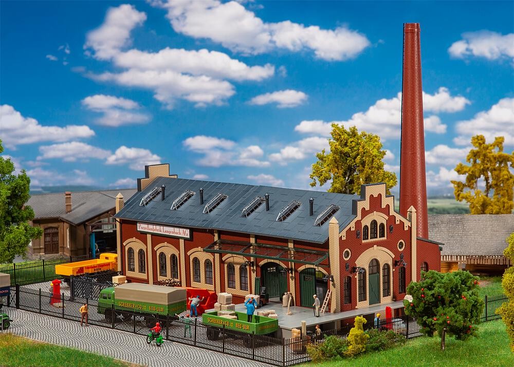 Faller 130885 Porzellanfabrik Langenbach 1:87 Spur H0 Bausatz Neu OVP