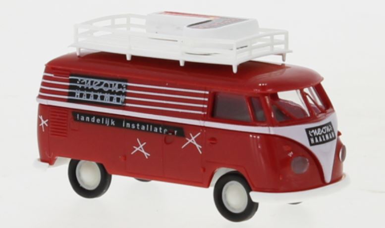 Brekina 32737 VW T1b Kasten, Neon, 1960 - 1:87 - Standmodell - Neu