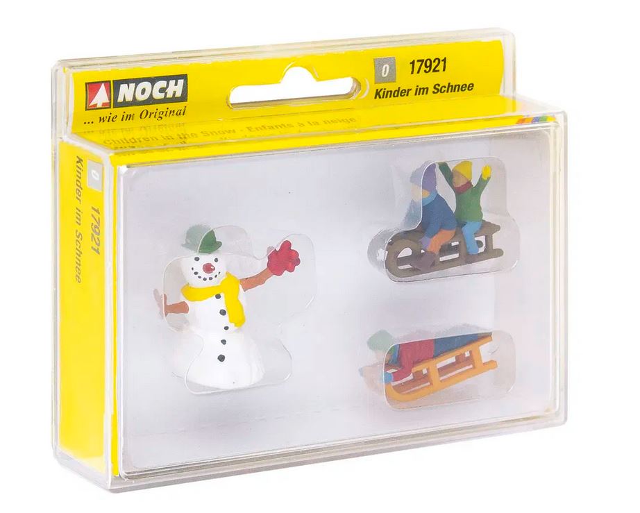Noch 17921 Kinder im Schnee 1:45 Spur 0 NEU OVP Figuren