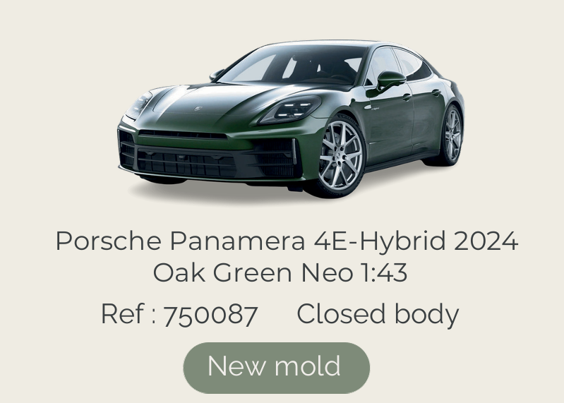 Norev 750087 Porsche Panamera 4 E-Hybrid 2024 Oakgreen Neo 1:43