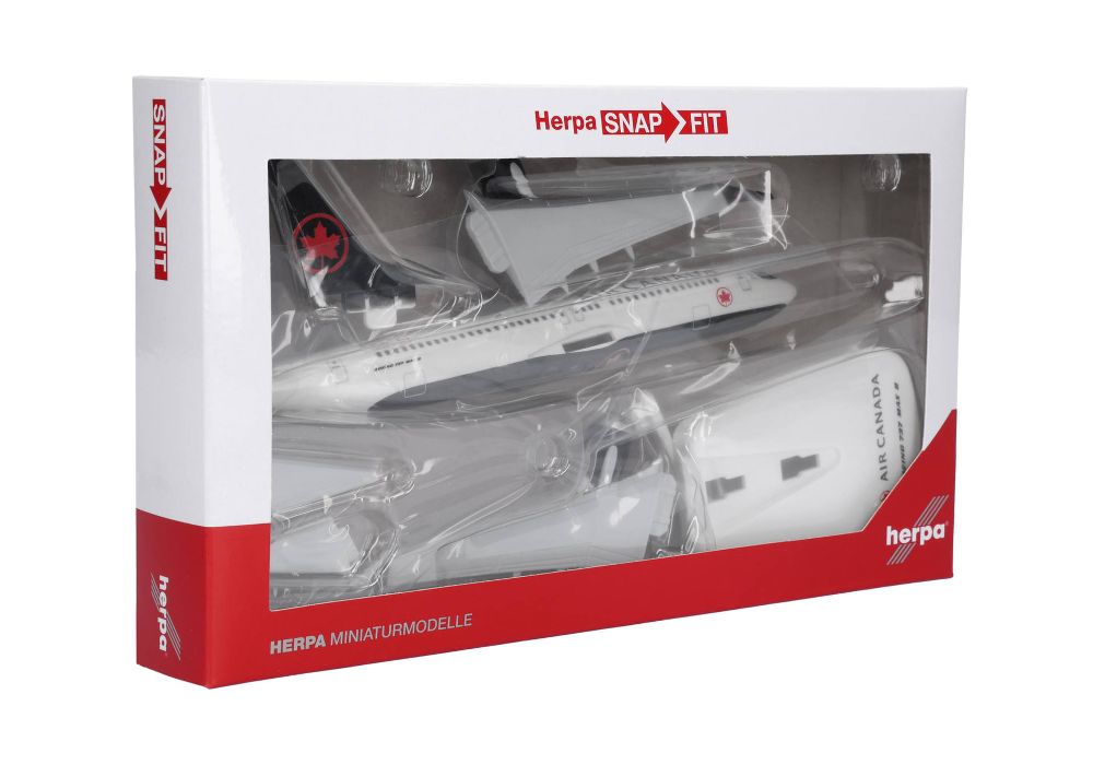 Herpa 614955 Air Canada Boeing 737 Max 8 – C-FSNU 1:200 Snap-Fit