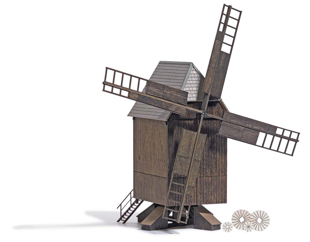 Busch 1575 Bockwindmühle 1:87 Spur H0 Bausatz Neu OVP