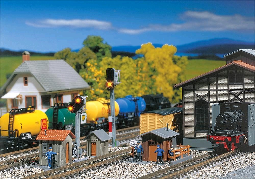 Faller 222177 3 Streckenhäuschen 1:160 Spur N Neu OVP