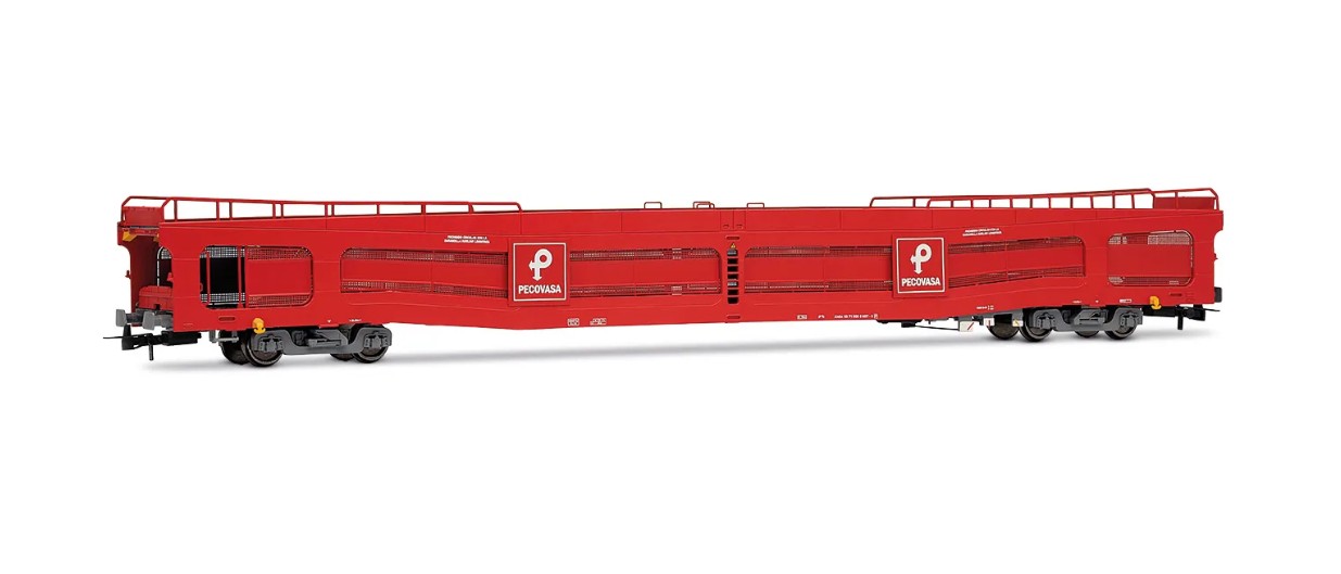 Electrotren HE4044 RENFE 4-axle car transporter type DDMA ep V Spur H0