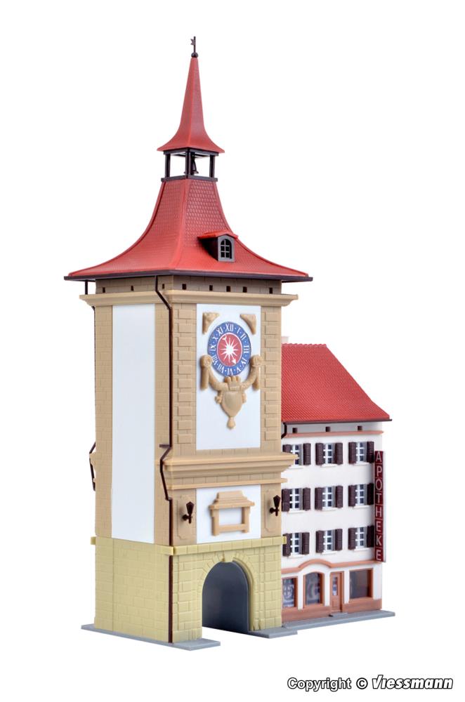 Kibri 36805 Stadttor mit Apotheke in Murten 1:220 Spur Z Bausatz