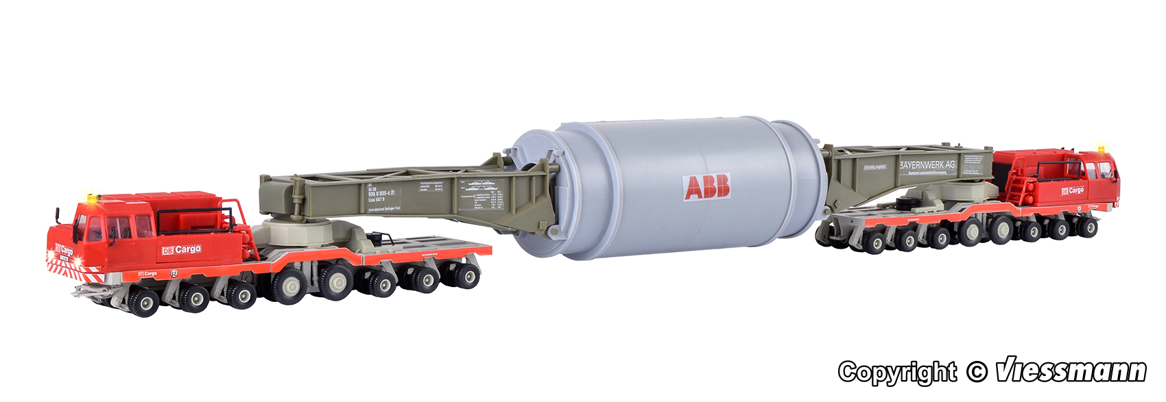 Kibri 13523 DB Heuler Schwerlastselbstfahrer mit Ladegut 1:87 NEU