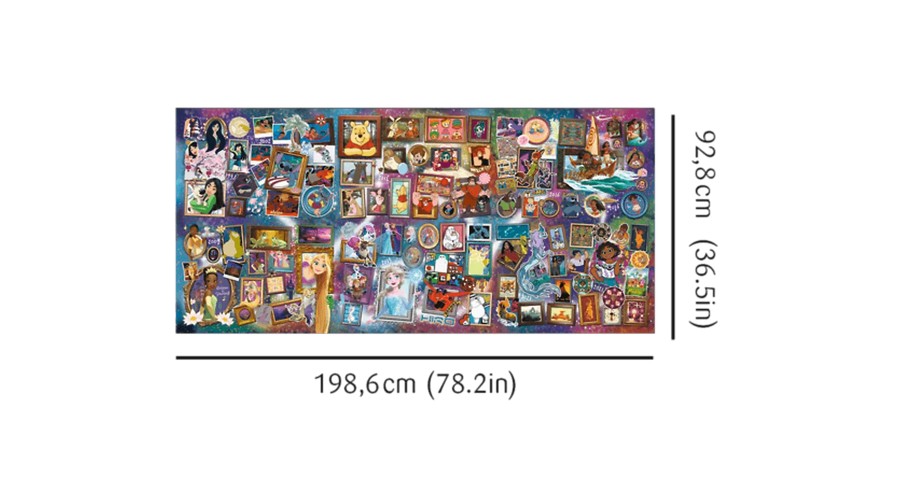Trefl 81043 The Greatest Disney Collection vol. 2 9000 Teile Puzzle
