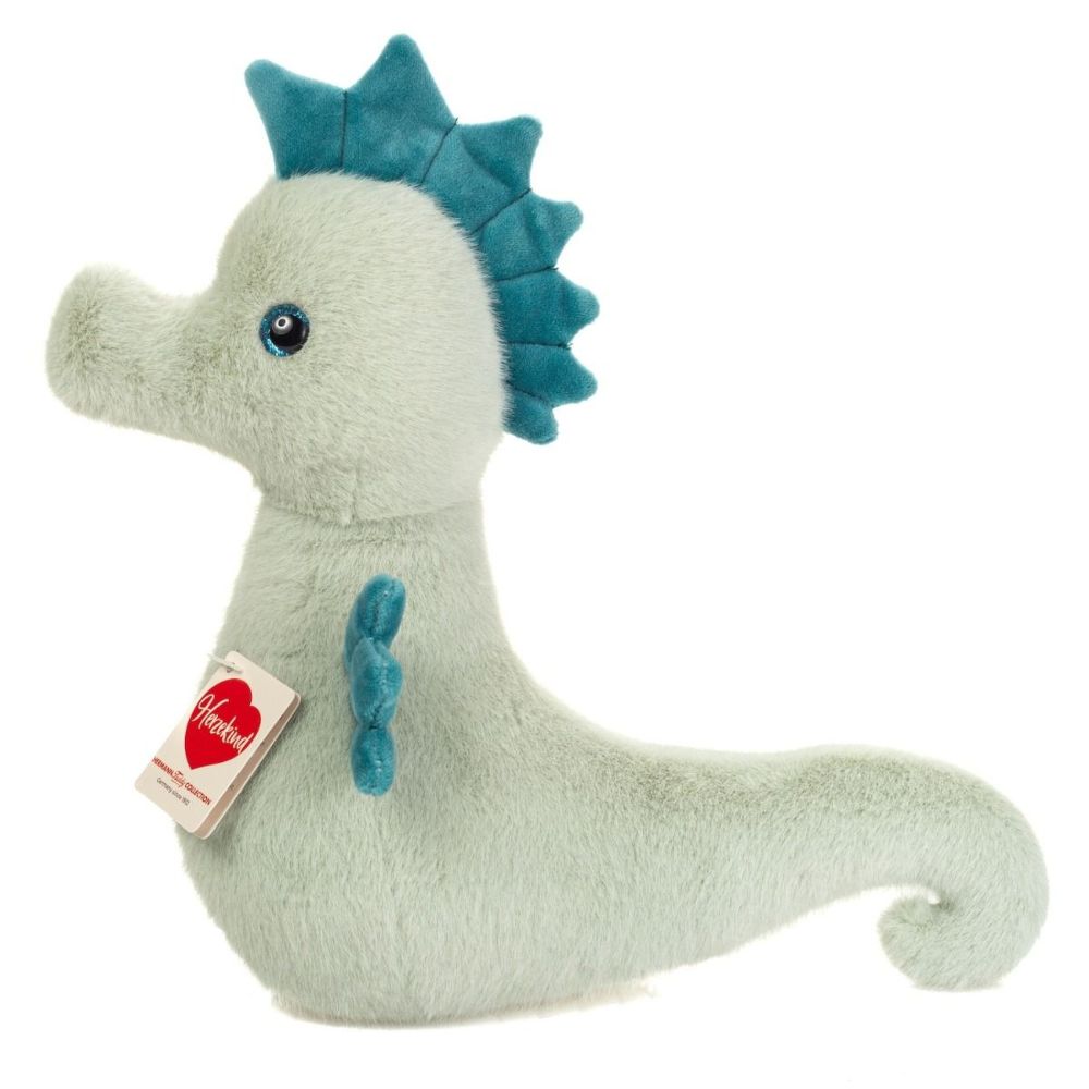Teddy Hermann 939894 Seepferdchen Melba salbeigrün 23 cm Plüsch/Kuscheltier