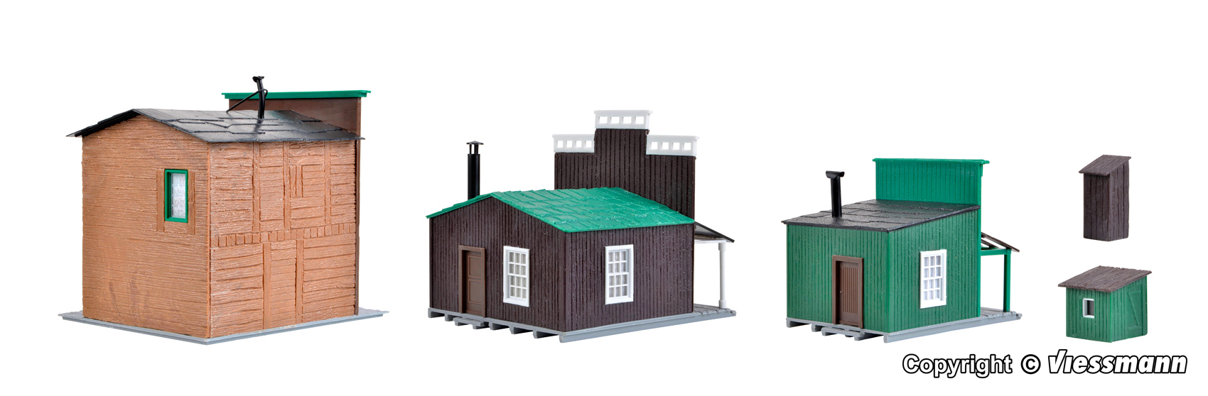 Kibri 38508 Westernhäuser Ensemble Bank 1:87 Spur H0 Bausatz