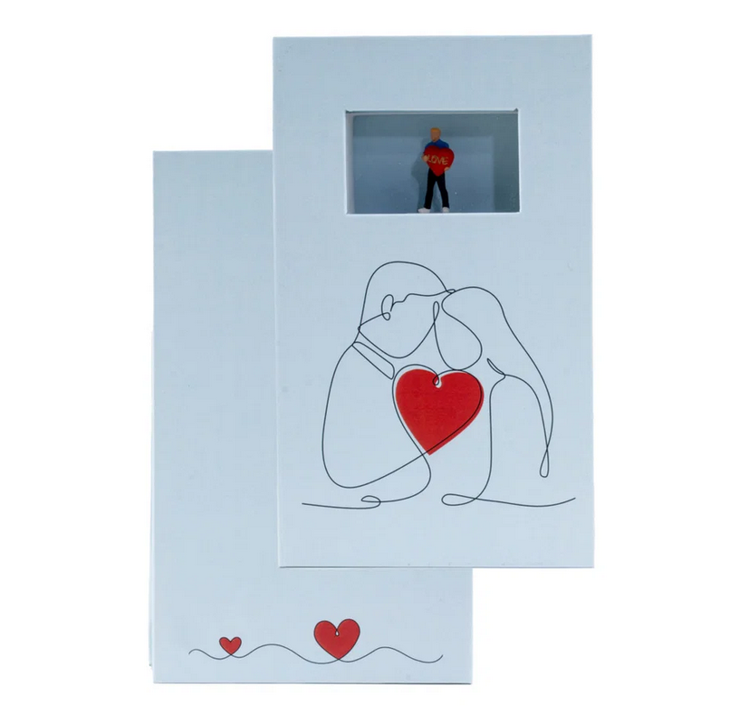 Noch 99501 Geschenkbox „Alles Liebe” 9x15 cm, 2,5 cm hoch NEU