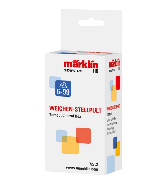 Märklin 72752 Start up - Weichen-Stellpult - Spur H0 - Neu