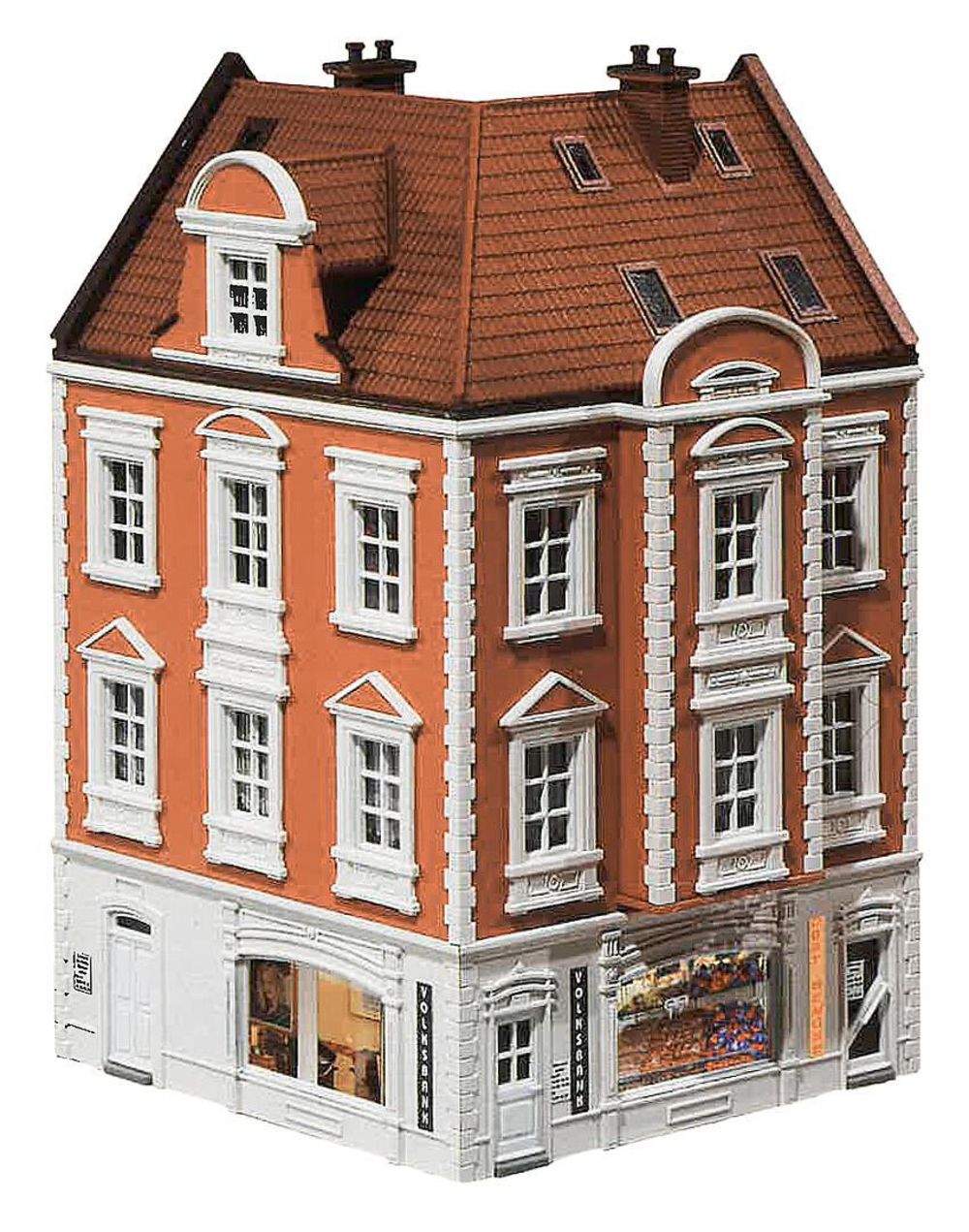 Faller 130907 Stadteckhaus Goethestr. 73 1:87 Spur H0 Bausatz NEU
