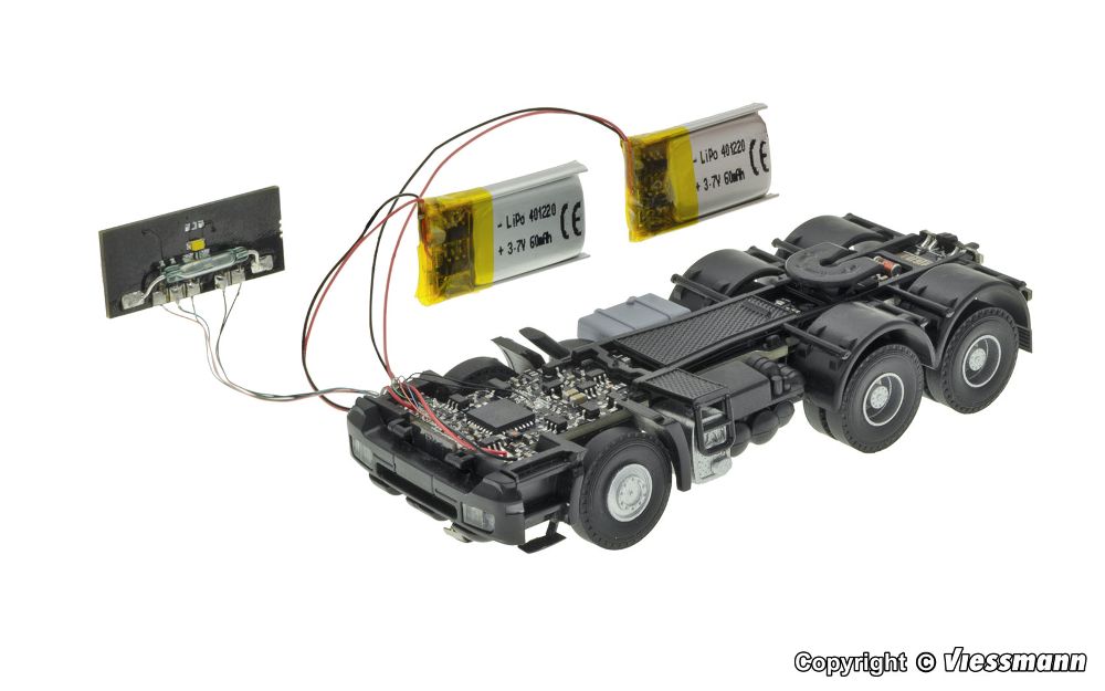 Viessmann 8409 MB Actros 3-achs Fahrwerk Basis 1:87 Spur H0 NEU OVP