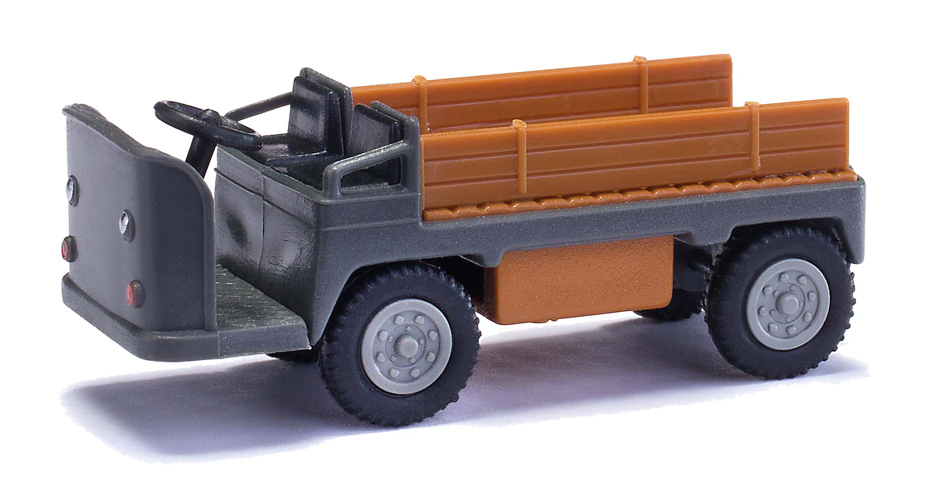 Harold Mehlhose 210010025 E-Karre Balkancar/Bordwand Grau 1:87 Spur H0 Neu