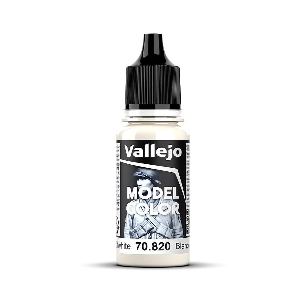 Vallejo 70820 Cremeweiß, matt, 18 ml Model Color NEU