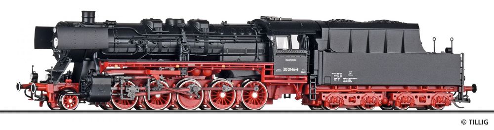 Tillig 92655 Dampflokomotive BR 50.0 DR mit Sound 1:120 Spur TT