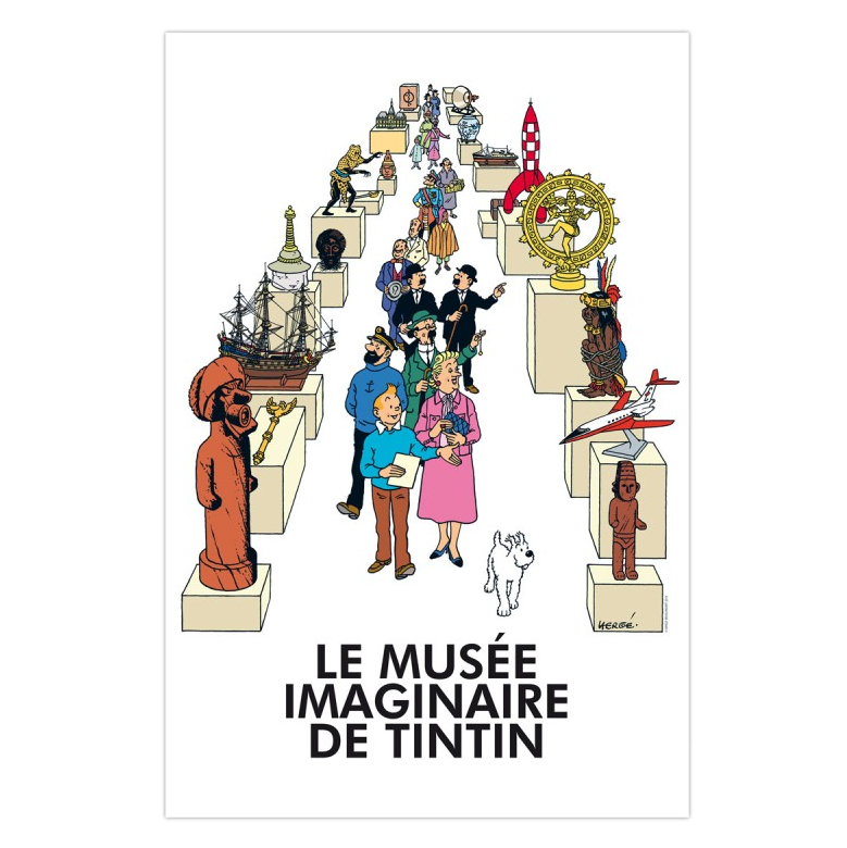 Tim & Struppi TINTIN 46022 Schiff - Die Einhorn - Musée Imaginaire NEU OVP Resin