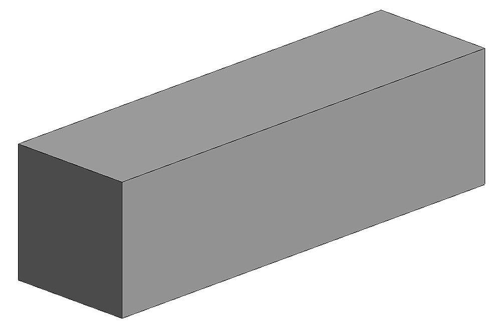 K&S-Metall 968149 Vierkantmessingrohr, 304,8mm lang, Wand 0,36mm, 1/16Z Kanten