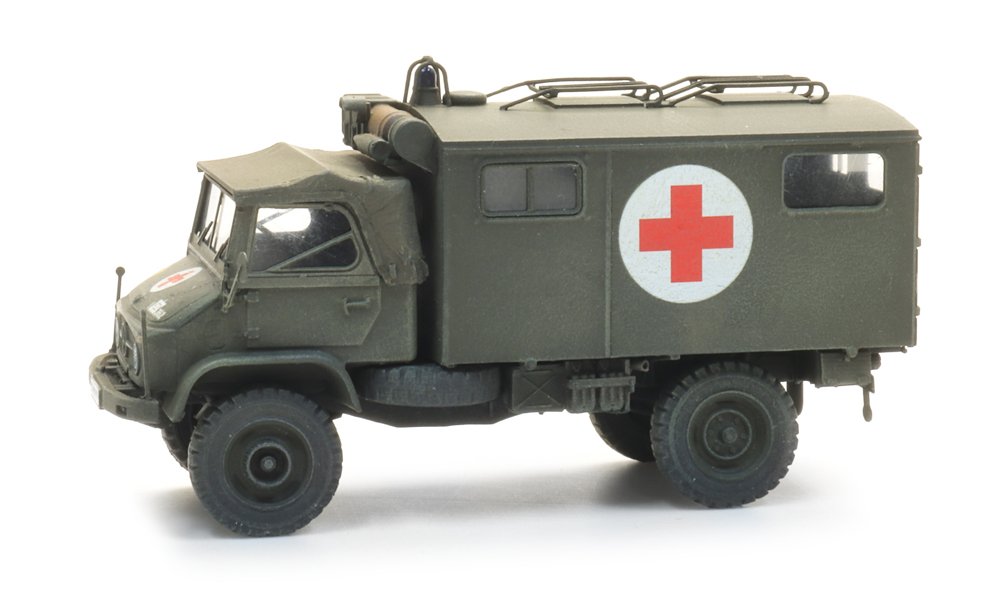 Artitec 1870225 BRD/BE/FR Unimog 404s Krankenwagen