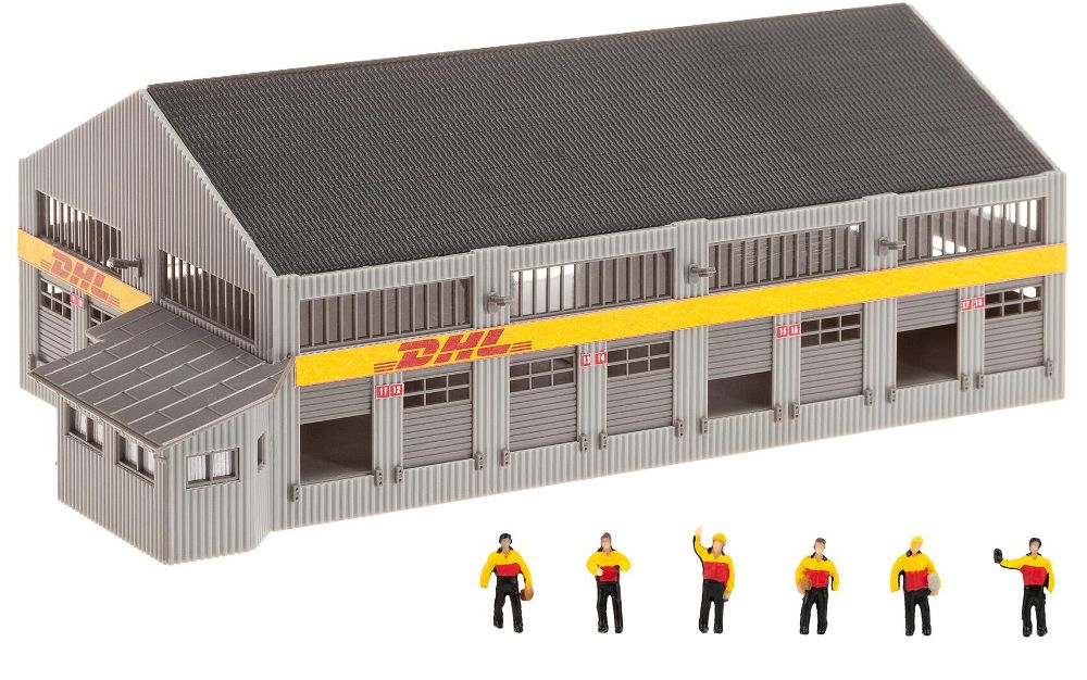 Faller 231733 Logistik-Zentrum DHL mit Figuren 1:160 Spur N Bausatz