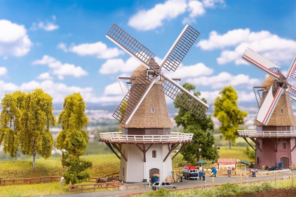 Faller 232136 Windmühle mit Putzsockel Spur N