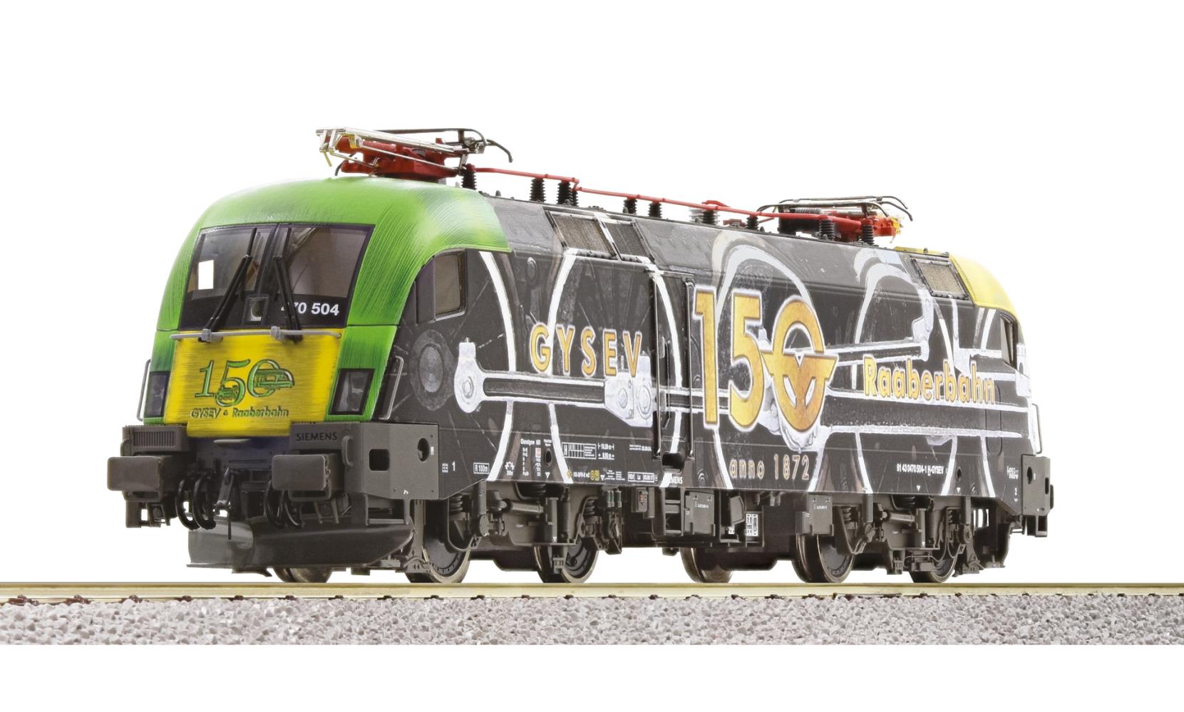 Roco 78686 Elektrolokomotive 470 504-1 GYSEV 1:87 Spur H0 AC