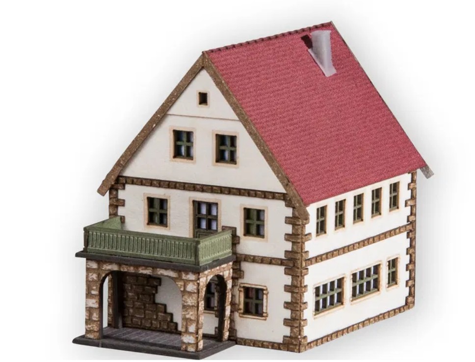 Noch 44310 Dorf-Set 3-teilig 2 Wohngebäude 1 Hofgut Spur Z NEU