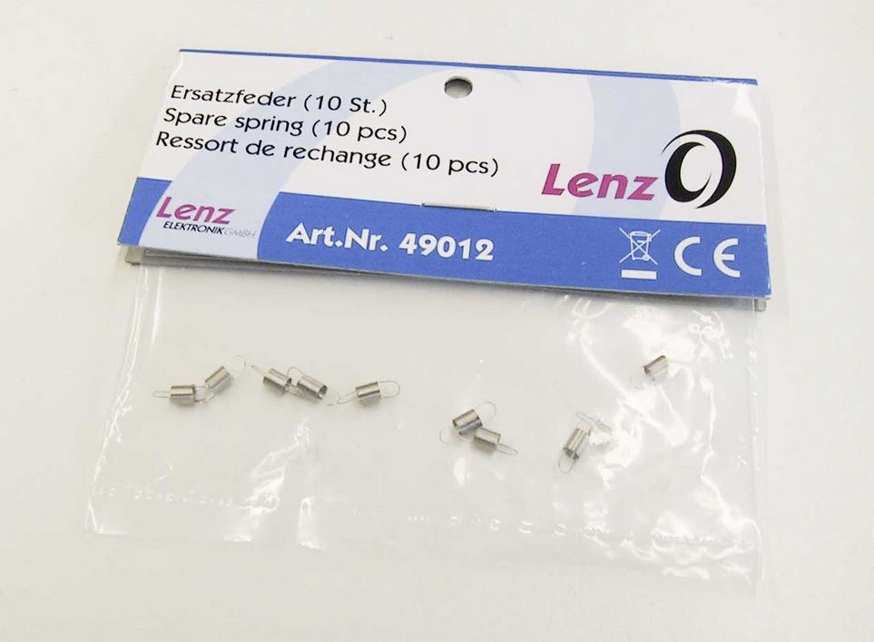 Lenz 49012 10 St. Ersatzfeder 1:45 Spur 0 Neu OVP