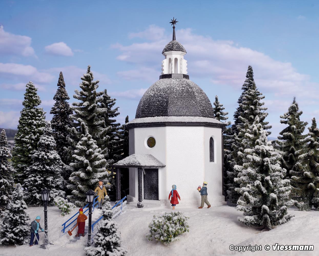 Vollmer 42412 Stille-Nacht-Gedächtniskapelle 1:87 Spur H0 Bausatz