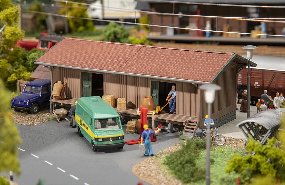 Faller 120098 Güterschuppen 1:87 Spur H0 Bausatz Neu OVP
