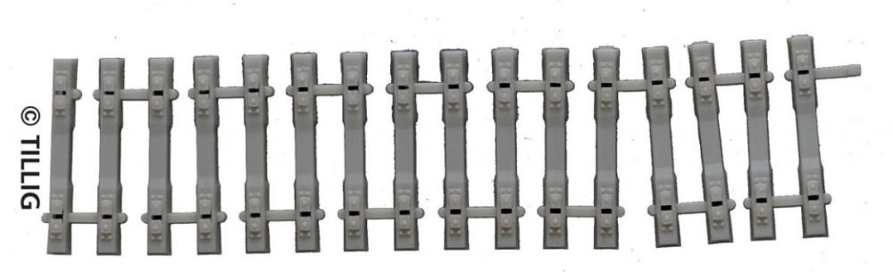 Tillig 85034 Betonschwellenband;  Länge 110 mm - Spur H0 -  Neu