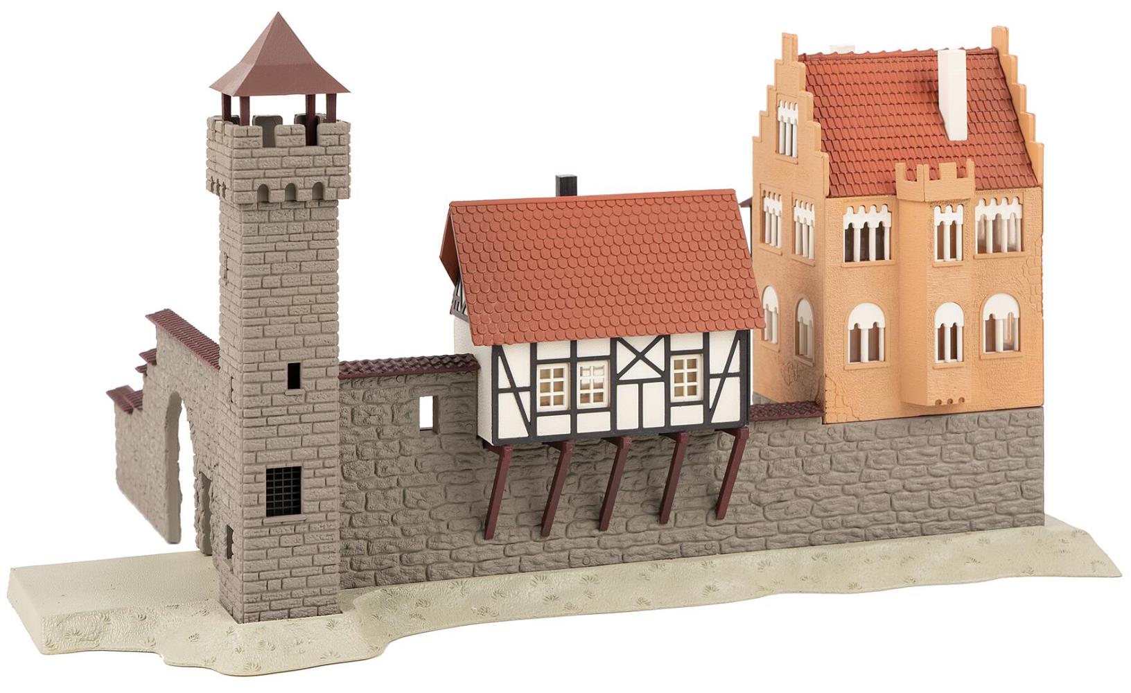 Faller 109923 B-923 Stadtmauer 1:87 Spur H0 Bausatz Neu OVP