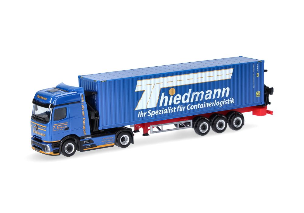 Herpa 319782 MB Actros L ProCab CoSeitenlader "Thiedmann" 1:87