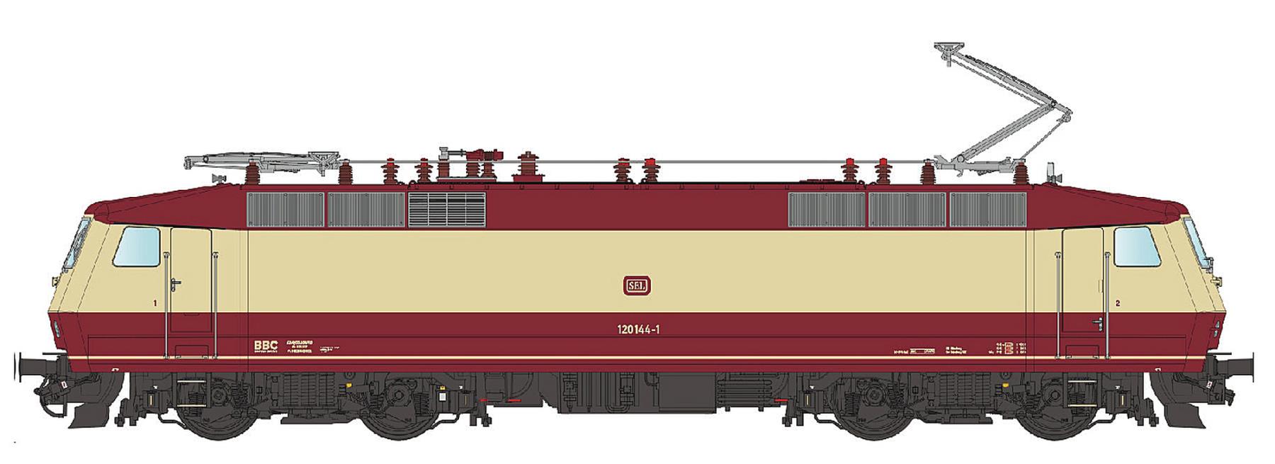 LS Models 16080DC E-Lok BR 120 144 SEL, Ep.VI