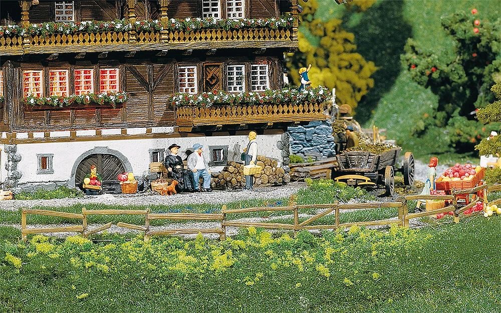 Faller 272407 Weide- und Jägerzaun, 249 mm/272 mm 1:160 Spur N Neu OVP