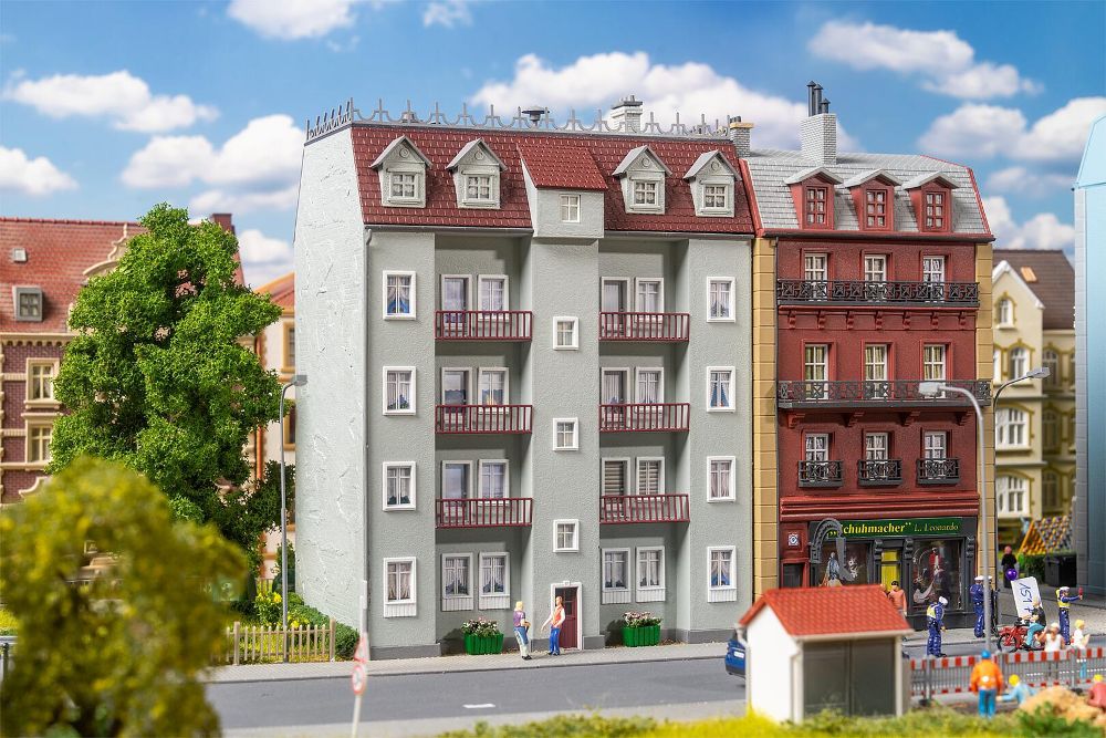 Faller 130751 Wohnhaus Pritzwalk 1:87 Spur H0 Bausatz NEU OVP