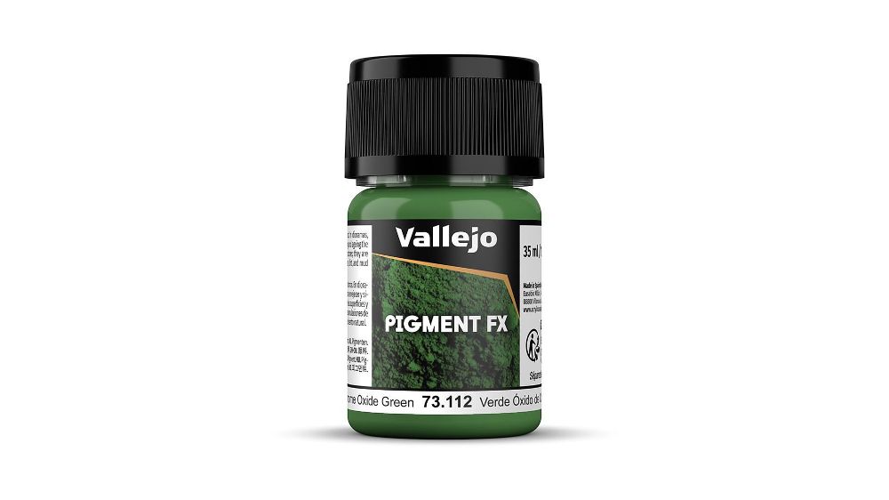 Vallejo 73112 Chrom-Oxid, grün, 35 ml Pigment NEU