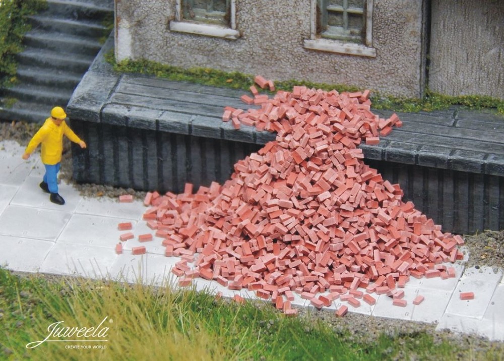 Juweela 21247 Ziegel (NF) ziegelrot hell, 3000x (Miniatur)