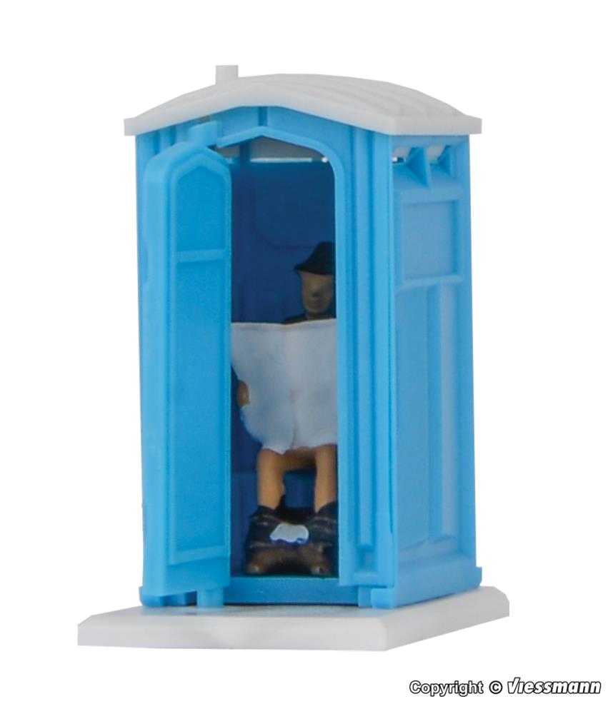 Viessmann 1545 Baustellen-Toilette bewegt 1:87 Spur H0 Neu OVP