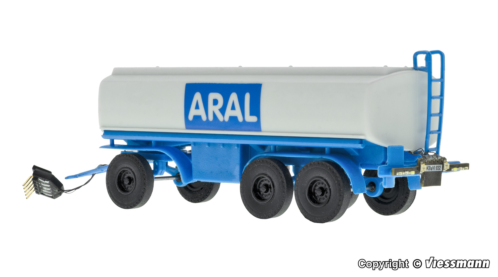 Viessmann 8232 3-achs ARAL Tankanhänger Funktionsmodell Spur H0