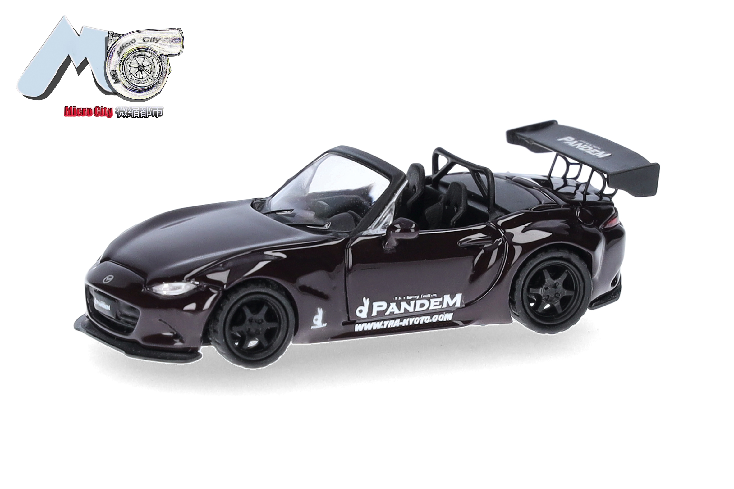 Herpa 87MC000128 Mazda MX-5 Rocket Bunny, lila