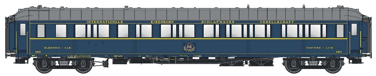 LS Models 49149 Schlafwagen WL SG20 CIWL Ep.IV 1:87 Spur H0 DC